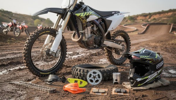 Les pièces motocross : optimiser et entretenir sa moto pour le tout-terrain